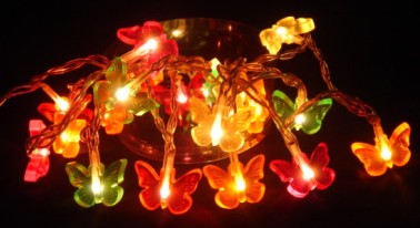 FY-03A-005蝶クリスマス小型LEDライト電球のLEDランプ FY-03A-005蝶は安いクリスマス小型LEDライト電球のLEDランプ - 衣装とLEDストリングライト中国メーカー