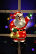 FY-60304クリスマスサンタ FY-60304安価なクリスマスサンタクロースウィンドウ電球ランプ - ウィンドウライト中国メーカー