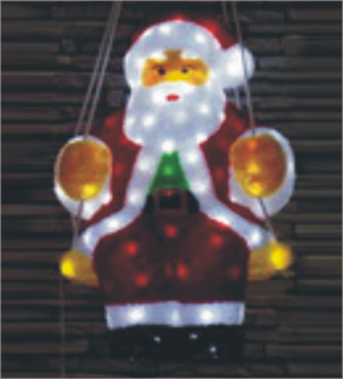 FY-001-E01クリスマスアクリルサンタクロース電球ランプ FY-001-E01安いクリスマスアクリルサンタクロース電球ランプ