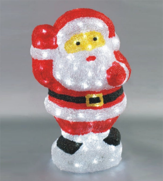FY-001-E03クリスマスアクリルサンタクロース電球ランプ FY-001-E03安いクリスマスアクリルサンタクロース電球ランプ - アクリルライト中国メーカー