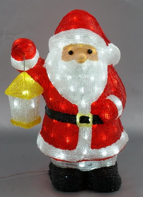 FY-001-E06クリスマスアクリルサンタクロース電球ランプ FY-001-E06安いクリスマスアクリルサンタクロース電球ランプ
