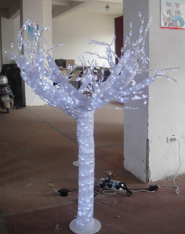 FY-001-H12安いクリスマスのアクリルツリーの電球ランプ
