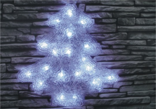 FY-001-K03安い2Dクリスマスアクリルツリーの電球ランプ FY-001-K03安い2Dクリスマスアクリルツリーの電球ランプ