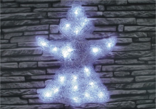 FY-001-K04クリスマスアクリル2Dの天使の電球ランプ FY-001-K04安いクリスマスアクリル2D天使の電球ランプ