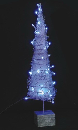 FY-008-A18クリスマス天使の籐電球ランプ FY-008-A18安いクリスマスの天使の籐電球ランプ - ラタンライト中国で製造された