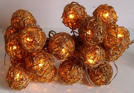 FY-06から037クリスマス小さなボール籐電球ランプ FY-06から037安いクリスマス小さなボール籐電球ランプ - ラタンライト中国メーカー