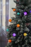 <b>FY-20060クリスマス小さなボールライトパール電球ランプ</b> FY-20060安いクリスマス小さなボールライトパール電球ランプ - パールの球根ライト中国で行われた