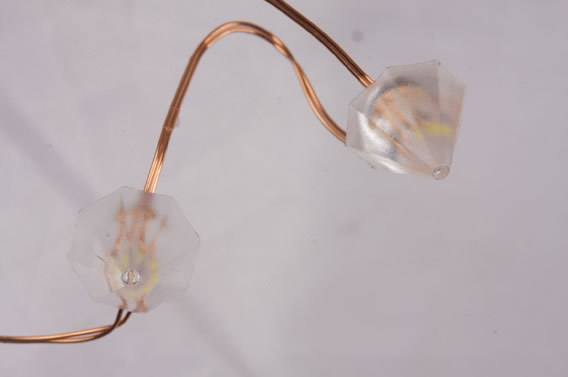 FY-30002 LED安いクリスマス銅線小さなLEDライト電球のランプ