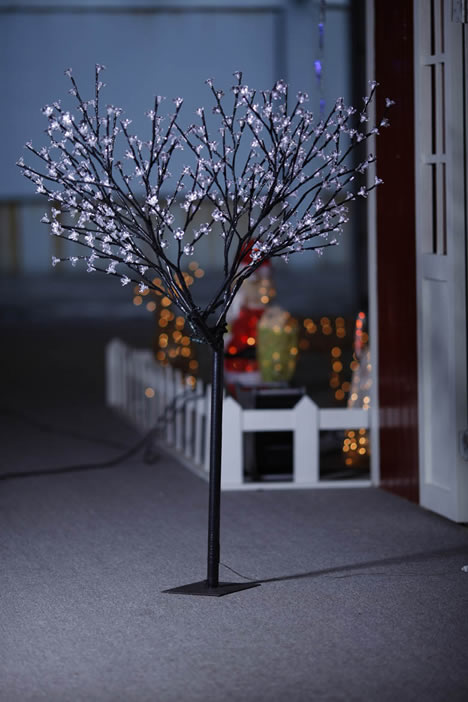 FY-50006は安いクリスマス桜の枝木小さなLEDライト電球のLEDランプ