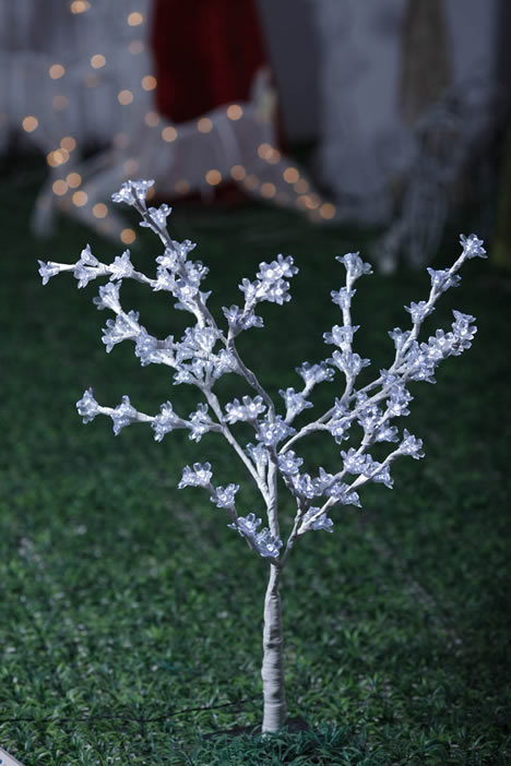FY-50008は安いクリスマスの花の枝木小さなLEDライト電球のLEDランプ