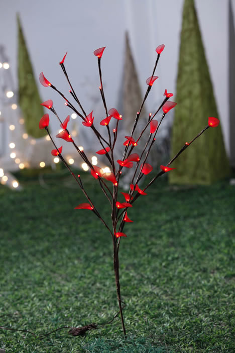 FY-50012は安いクリスマスの花の枝木小さなLEDライト電球のLEDランプ
