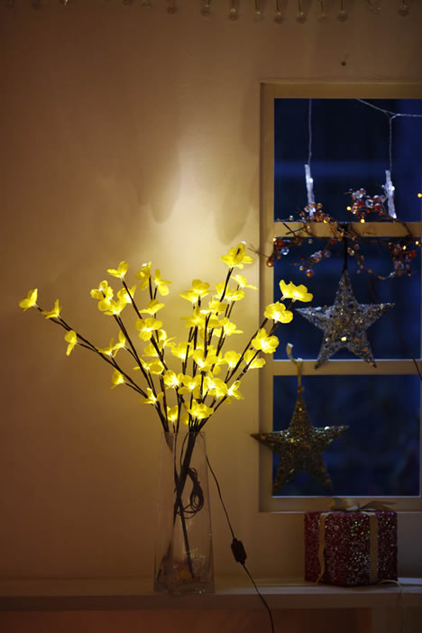 FY-50015 LED安いクリスマス枝木小さなLEDライト電球のランプ