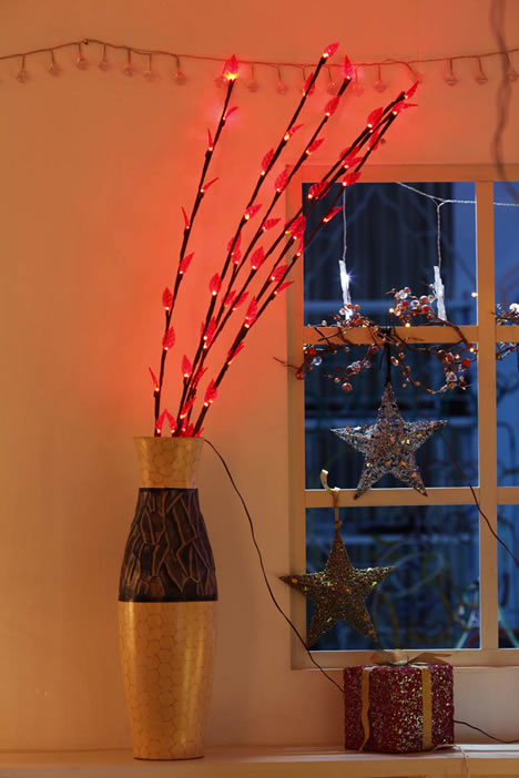 FY-50019 LED安いクリスマス枝木小さなLEDライト電球のランプ