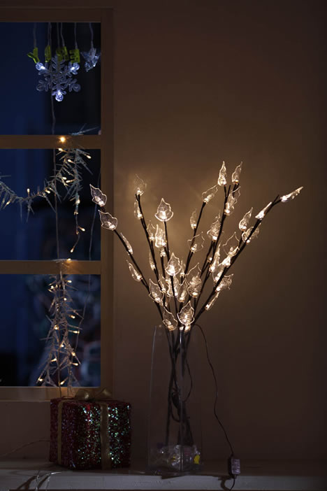 FY-50020 LED cheap christmas branch tree small led lights bulb lamp