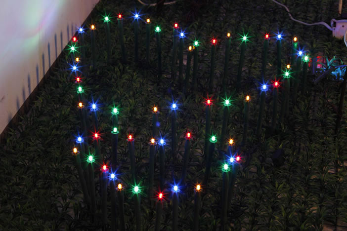 FY-50024 LED billig Zweig Weihnachtsbaum kleine LED-Leuchten Lampe Lampe