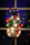 FY-60300クリスマス雪の男ウィンドウ電球ランプ FY-60300安価なクリスマスの雪の男ウィンドウ電球ランプ