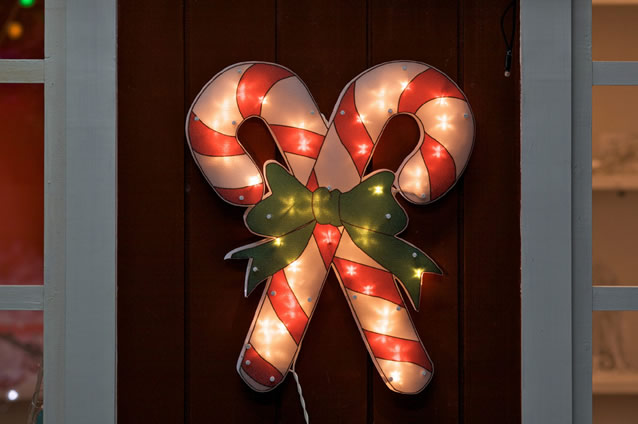 FY-60310安いクリスマス甘い窓の電球ランプ